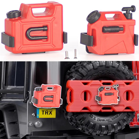 2 Pack Mini RC Fuel Tank Set For 1 To 16 Scale RC Cars And Static Models High Fidelity Oil Can With Large And Small Barrels