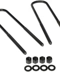 Rear Leaf Spring Axle U Bolt Kit For Ford Models Heavy Duty Steel Hardware seen with nuts and washers on white background