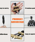 Carrying Roller Chain Connecting Puller Holder Tool For Motorcycle Bicycle Go Kart And ATV Chain Replacement Fits 25–530 Chains
