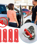 Heavy Duty Car Door Damper Buffer Sound Deadener Seal To Knock Out Annoying Rattles And Mute Road Vibrations With Premium Thick Rubber, 4 pack.