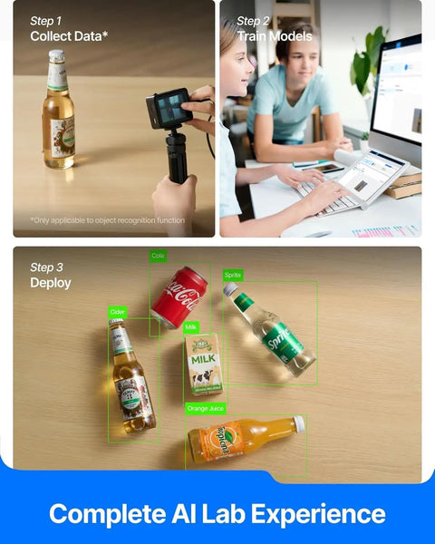 mBot2 Rover STEM Coding Robot Kit For AI Learning, Aluminum Robot With Sensors For Easy To Advanced Projects, Control With Smartphone Or Gamepad Or Auto-Program, Bluetooth And Wifi Enabled, Learn Block-Based To Python Coding, Perfect For Classrooms And.