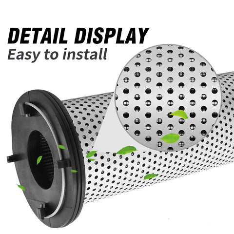 Hydraulic Filter Replacement For Bobcat Compact Track Loaders And Skid Steer Loaders 7012314 Fits T630 T650 T750 T770 T870 S630 S650 S750 S770 S850 Built Tough Iron Construction For Pro Grade Filtration And Engine Life