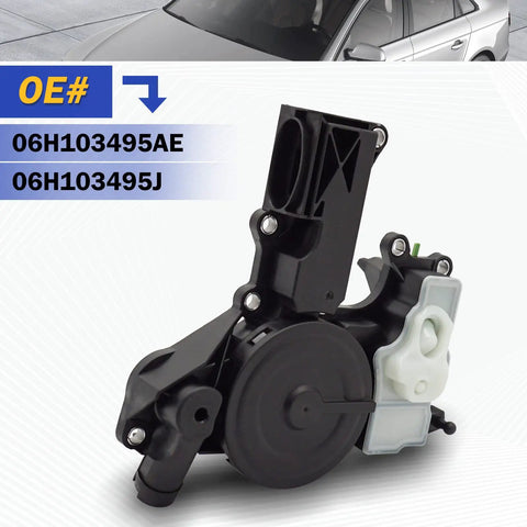 Audi 2.0T PCV Valve Engine Crankcase Vent Oil Separator With Gasket And O Ring Seal For 2012 2018 A4 A5 A6 Q5 Quattro Allroad