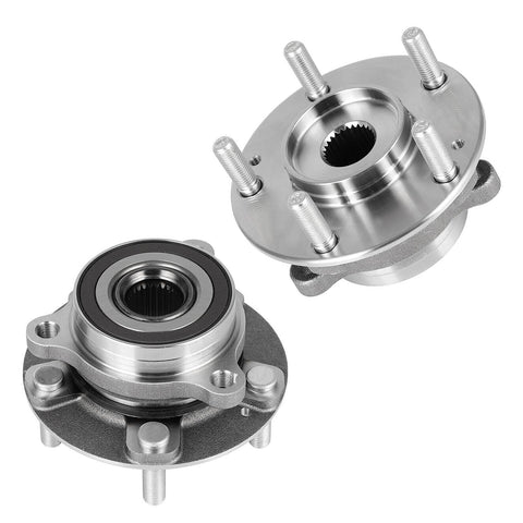 Beefed-Up Front Wheel Bearing Hubs Kit For Hyundai Elantra GT Ioniq Veloster N Kia Forte Niro - 2 Wheel Bearings And Hubs Assembly