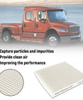 Cabin Air Filter Replacement For Freightliner M2 Series Trucks And Buses Fits 106 112 108SD 114SD 122SD Replaces N10G36000006