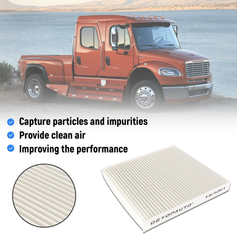 Cabin Air Filter Replacement For Freightliner M2 Series Trucks And Buses Fits 106 112 108SD 114SD 122SD Replaces N10G36000006