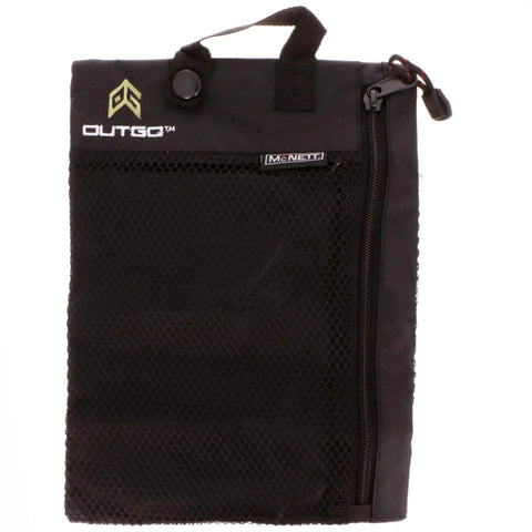 Go To Quick Dry Microfiber Towel For Travel Camping And Sports With Snap Loop Hang Super Absorbent Performance Cobalt Large 30 By 50 Inches Lightweight Packable Adventure Essential in black zippered pouch