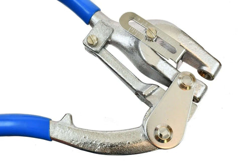 Hand Held Hole Punch Kit For Sheet Metal And Plastic 7 Hole Sizes With Over 1 Ton Punch Power No Drill Required compound leverage tool