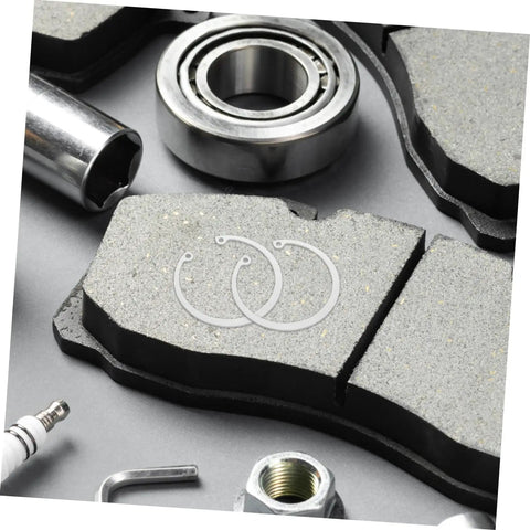 Stainless Steel C Clip Retaining Ring Set Five Pieces Durable Grooved Shafts With Elastic Design With auto parts