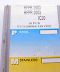 HFPR 3003 IC20 Carbide Grooving Insert 3.00mm Cutting Width For CNC Milling And Turning Pro Grade Ready To Drop In Durable Carbide Tip Ideal For Precision Grooving In Stainless Steel Aluminum Tool Steel And Hard Metals NS4058LVR