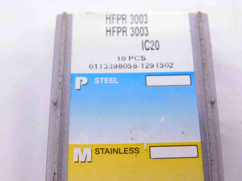 HFPR 3003 IC20 Carbide Grooving Insert 3.00mm Cutting Width For CNC Milling And Turning Pro Grade Ready To Drop In Durable Carbide Tip Ideal For Precision Grooving In Stainless Steel Aluminum Tool Steel And Hard Metals NS4058LVR
