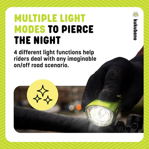 Lit 300 Lumen Bike Headlight And Taillight Set With Side Lights For Night Rides Waterproof And Rechargeable USB For E Bikes Scooters And Mountain Bikes