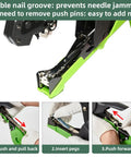 Lightweight Plant Tying Machine for Vines With 45mm Opening, Grab And Go Tapener Gun, Tape Tool With Included Tapes And Staples