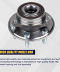 Cadillac SRX Wheel Bearing And Hub Assembly 513289 Front And Rear With ABS Fits 2010-2016 Cadillac SRX And 2011 Saab 9-4X
