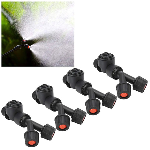 Sprayer Nozzle Set Of 4 For Garden And Farm Irrigation With Drip Proof Design Delivers Fine Mist For Water Saving Sprays