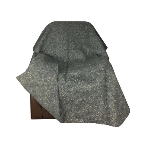 Heavy Duty Pro Grade Moving Blankets Textile Skins 54x72 Inches Pads 1.66 Lbs Each Pack Of 24 gray covering furniture