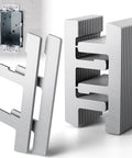 15 Piece Switch Box Strap And F Clip Set For Electrical Boxes, Easy Outlet Repair For Loose Outlets, metal clips visible