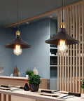 Two Pack E26 To E26 Industrial Ceiling Light Fixtures Matte Black Farmhouse Style For Kitchen Laundry Room Entryway And Hallway Easy Screw In Installation Modern Minimalist Lighting