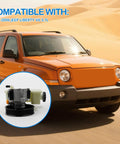 Power Steering Pump With Pulley For Jeep Liberty 2002 2003 2004 2005 2006 V6 3.7L Beefed Up Replacement Easy Install Durable Steering Part