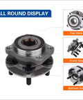 Front Wheel Hub And Bearing Assembly With ABS For Subaru Forester 2009-2014, Impreza 2008-2014, XV Crosstrek Through Early 2014