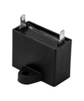 Black Aftermarket Pump Motor Replacement For Hoshizaki Ice Machine 4A4259-01, No-Fuss Install, side view with connectors