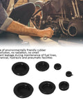 Pro Grade 170 Piece Rubber Grommet Kit With Durable O Ring Assortment For Automotive Wiring, Hydraulic And Pneumatic Systems, Includes 7mm To 25mm Sizes For Easy Fit, Versatile Sealing And Protection, rubber grommets on motorcycle engine