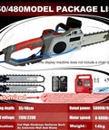 Beast Mode Concrete Chainsaw For Walls And Surfaces Handheld Cutter 5800W 6500W with accessories displayed