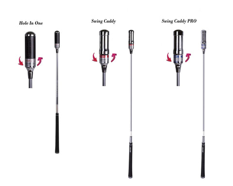 Golf Swing Training Aid For Distance, Tempo, Rhythm, And Accuracy, Boost Club Head Speed, Improve Swing with Swing Caddy PRO