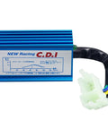 6 Pin AC CDI Ignition Coil Aluminum Alloy Racing CDI Box For Motorcycle ATV Dirt Bike Scooter 125cc 150cc 200cc 250cc Blue