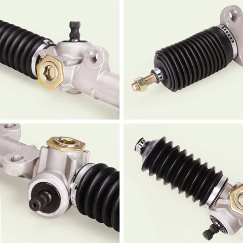 Close-up views of a Steering Gear Box Assembly For 1984 Up DS Carryall Turf Gas Or Electric Golf Carts Replacement OEM 1012452 101878302 101830901