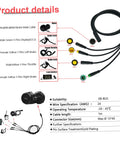 Ebike Controller Kit With Waterproof Wiring Harness for Display Brake and Thumb Throttle Conversion Electric Bike Accessories