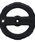 Heavy Duty Handwheel Replacement For Table Saw Gts1031 And Gts10j Providing Essential Feed Knob Upgrades And Buttery Smooth Woodworking Operation Right Now, black plastic handwheel component.