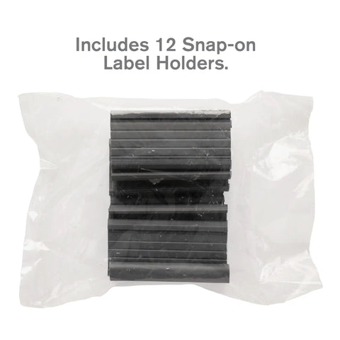 Snap On Wire Shelf Label Holders For Super Erecta Shelving In Gray Sized At Three By Point Two Five Inches Clamps Commercial Tags Straight Up Without Tools Ideal For Retail Stores And Warehouses Keeps Shelves Neat And Labels Readable During Busy Shifts