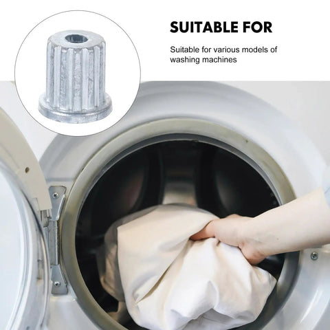 2 Pack Metal Washing Machine Agitator Core Components For Durable Shaft Support And Impeller Stabilization, Top Cover Protection, Universal Fit For Most Washers And Dryers, Premium Iron Core Gear For Quiet, Efficient Laundry Cycles. Metal washer agitator core in front-load machine