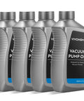 Pro Perfection Heavy Duty Vacuum Pump Oil For AC Service And Refrigerant Recovery 4 Pack 330ml Each in gray bottles.