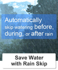 Smart Water Timer and Gateway for Lawn Irrigation with Weather Adaptive Control during rainfall
