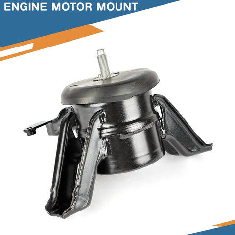 Built Like A Tank Motor Mount For Kia Optima 2016 To 2018 And Hyundai Sonata 2015 To 2017 2.4L L4 Engine, black metal design.