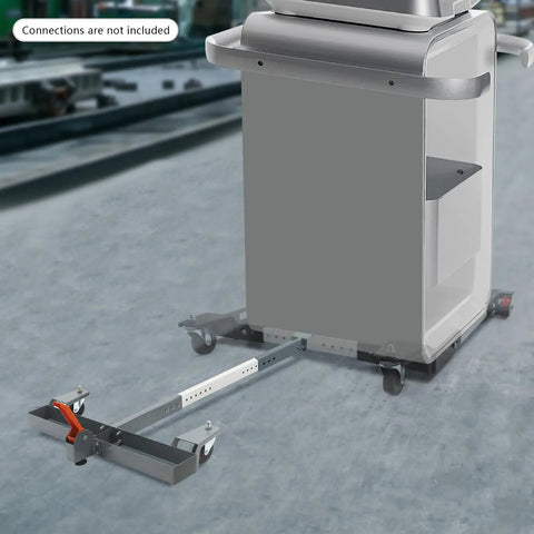 Heavy Duty Universal Mobile Base For Workshop Equipment Adjustable Steel Stand With Locking Casters Rustproof Q235 Construction