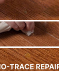 Pro Grade Replacement Screws For Dead Silent Floors Zinc Plated Rust Resistant Scored Counter Snap Fasteners To Knock Out Stubborn Creaks On Hardwood Carpet Vinyl And Linoleum Smooth As Butter 250 Pack shown in no-trace repair on hardwood floor.