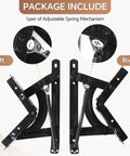 Heavy Hitter Dual Phase Sofa To Bed Converter Kit Featuring Slick Spring Pivot Hinges adjustable left and right spring mechanism.