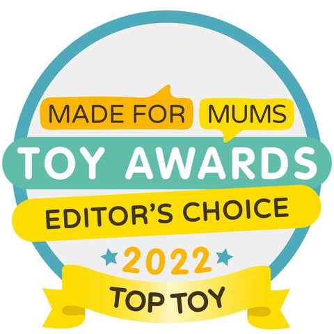 Made for Mums Toy Awards Editor's Choice 2022 Top Toy badge