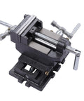 Tough As Nails Three Inch Drill Press Xy Compound Vise with heavy duty two way cross slide clamping rig for precise workholding.