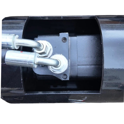 Hydraulic component of Built Tough Mini Excavator Auger Drill Attachment 1020mm Length With Universal Fit For 1.8 Ton Machines