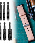 Pro Grade Leather Hole Punch Tool Set With Six Carbon Steel Punches And Drill Bits Three Sixteenth Inch To One Half Inch, tools with leather bracelet