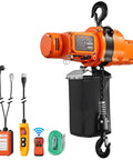 Electric Chain Hoist 1100 Lbs With 20 Ft Lift Height 120V 60Hz Single Phase Overhead Crane with accessories