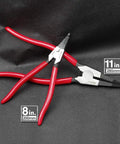 2 Piece Lock Ring Pliers Set Flat Nose For Removing And Installing Gearshift Locking Rings Circlip Pliers With Angle Tips