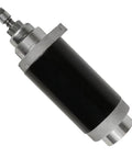 Mercury Marine Outboard Starter Replacement For 75Hp 84.6Ci 1999-2004, silver and black cylindrical starter depiction