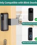 Anti Theft Doorbell Mount Bracket For Video Doorbell Cameras Fits First And Second Gen No Drill Easy Install With Hidden Screws
