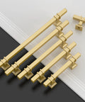 Turn Your Kitchen And Bath Into Fire With These Brushed Gold Cabinet Pulls 5 Inch Hole Center 128mm 20 Pack Easy Install Drawer Handles