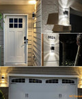 Square LED Up And Down Outdoor Wall Light 14W IP65 Waterproof Exterior Lamp Aluminum Warm White 3000K 1100LM for porch and garage